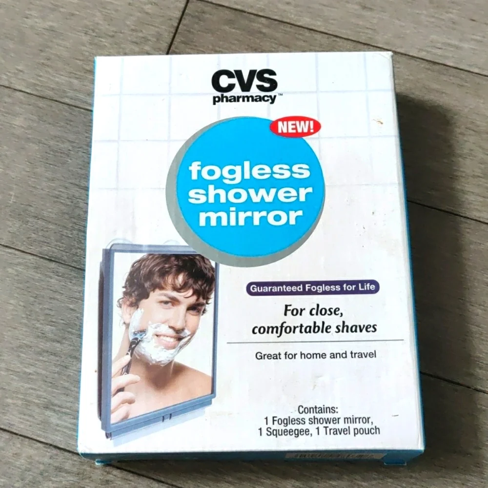 CVS fogless shower mirror